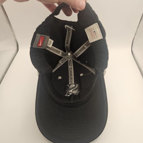 NIKE Team CHICAGO WHITE SOX Hat Cap MLB 2 TONE MESH Adjustable - Picture 6 of 11